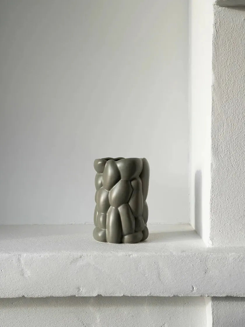 raawii Cloud Vase, smoke green fra> Vaser