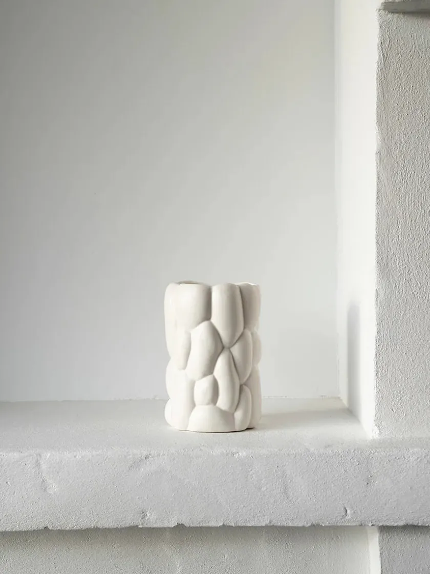 raawii Cloud Vase, smoke green fra> Vaser
