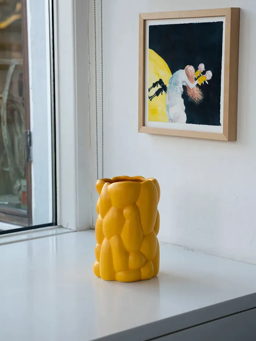 raawii Cloud Vase, vaporous grey fra> Vaser