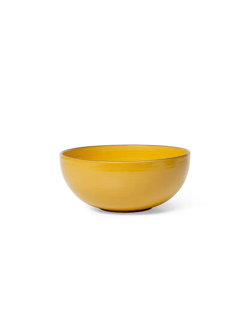 Kähler Colore Skål Ø 19 cm, saffron yellow fra> Service