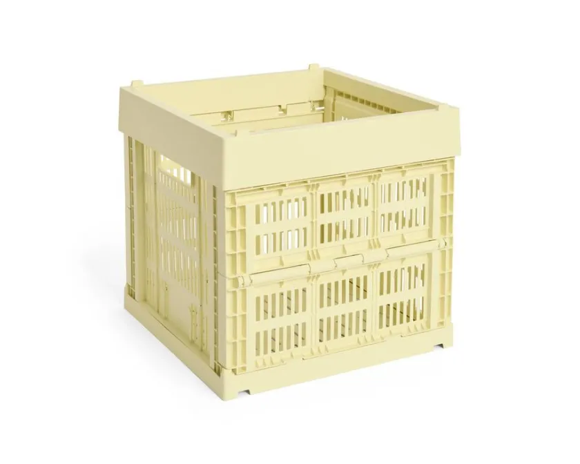 HAY Colour Crate Cube, Charcoal fra>Børn Gaver Til Ham|Opbevaring På Børneværelset