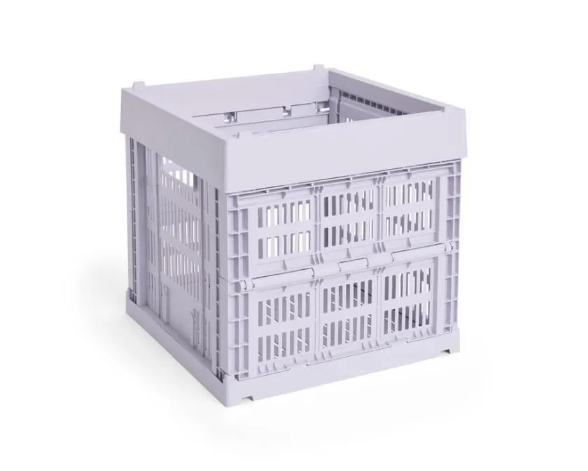 HAY Colour Crate Cube, Off white fra>Børn Opbevaring På Børneværelset|Opbevaring