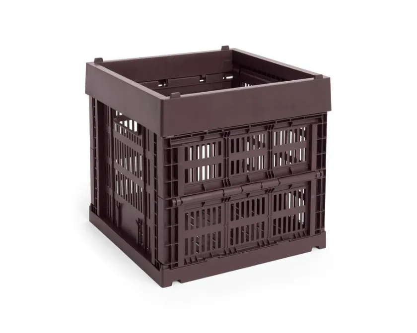 HAY Colour Crate Cube, Sage green fra>Børn Opbevaring På Børneværelset|Opbevaring