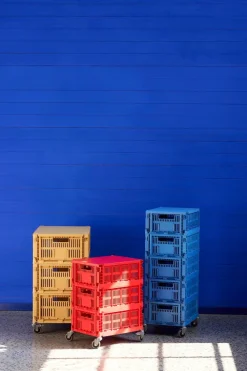 HAY Colour Crate hjul, medium 4 stk. fra><noscript><img width=
