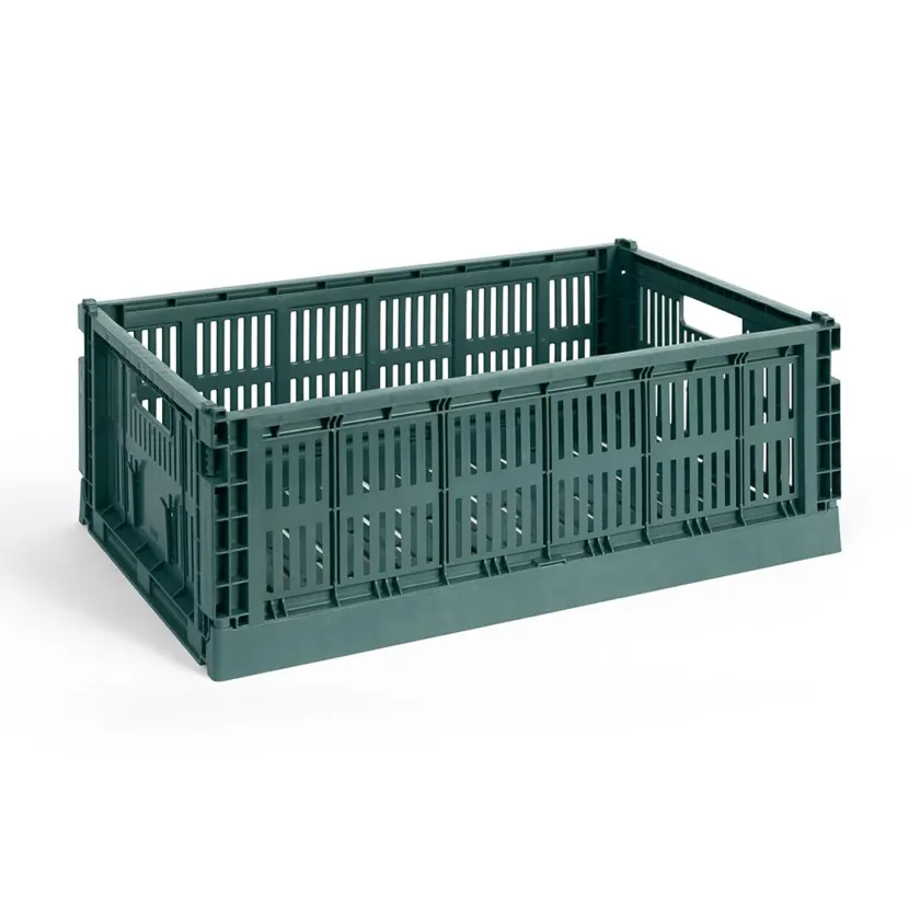 HAY Colour Crate Large, Bordeaux fra>Børn Gaver Til Ham|Opbevaring På Børneværelset