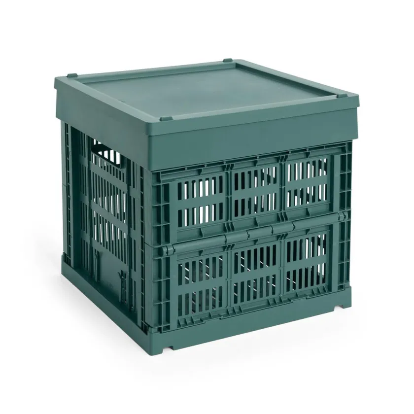 HAY Colour crate låg, medium fra>Børn Opbevaring På Børneværelset|Opbevaring