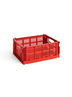 HAY Colour Crate Medium, Dark green fra><noscript><img width=