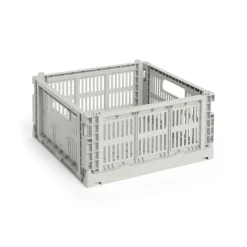 HAY Colour Crate Medium Square, Dusty blue fra><noscript><img width=