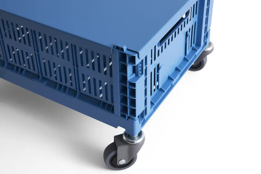 HAY Colour crate metal låg, large fra>Børn Opbevaring På Børneværelset|Opbevaring