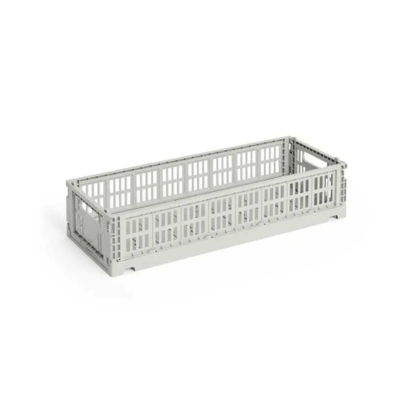 HAY Colour Crate Mini Oblong, Bordeaux fra>Børn Opbevaring På Børneværelset|Gaver