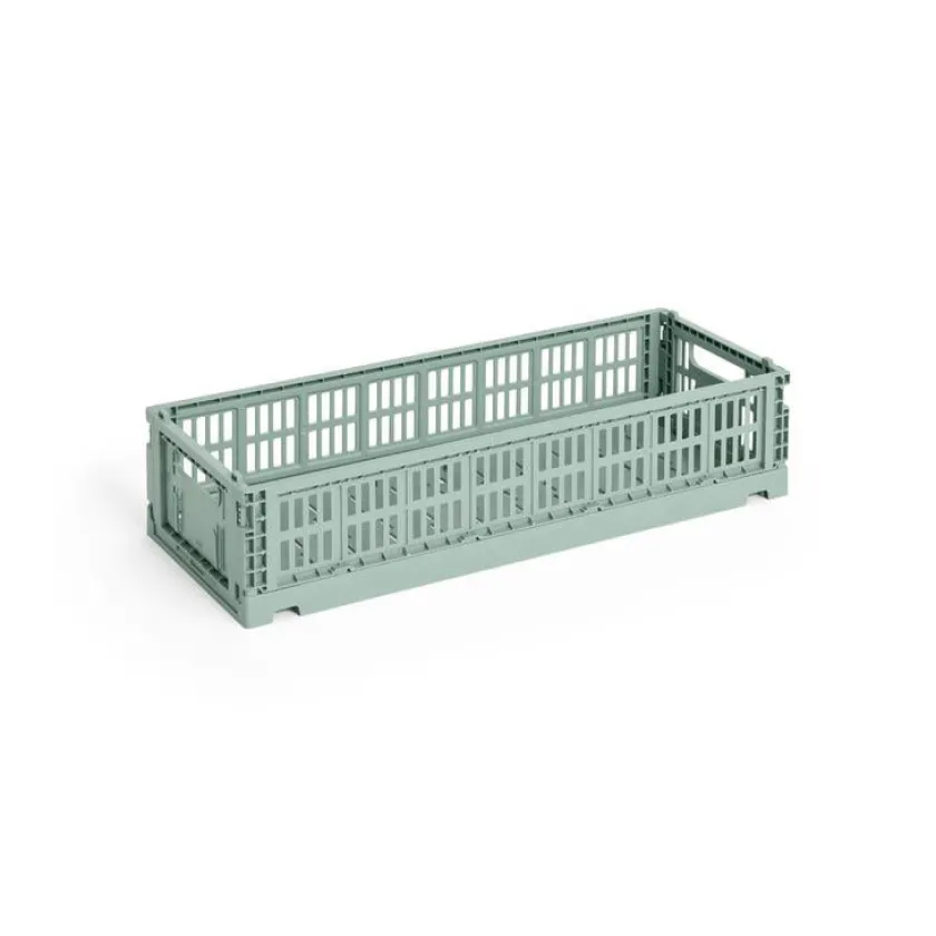 HAY Colour Crate Mini Oblong, Powder fra>Børn Gaver|Gaver Til Børn