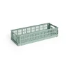 HAY Colour Crate Mini Oblong, Sage green fra>Børn Gaver|Gaver Til Børn