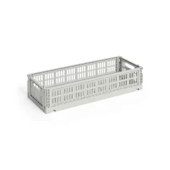 HAY Colour Crate Mini Oblong, Sage green fra><noscript><img width=