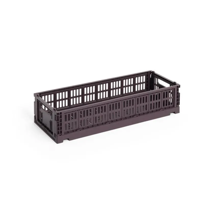 HAY Colour Crate Mini Oblong, Sage green fra>Børn Gaver|Gaver Til Børn