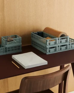 HAY Colour Crate Mini Oblong, Sage green fra><noscript><img width=