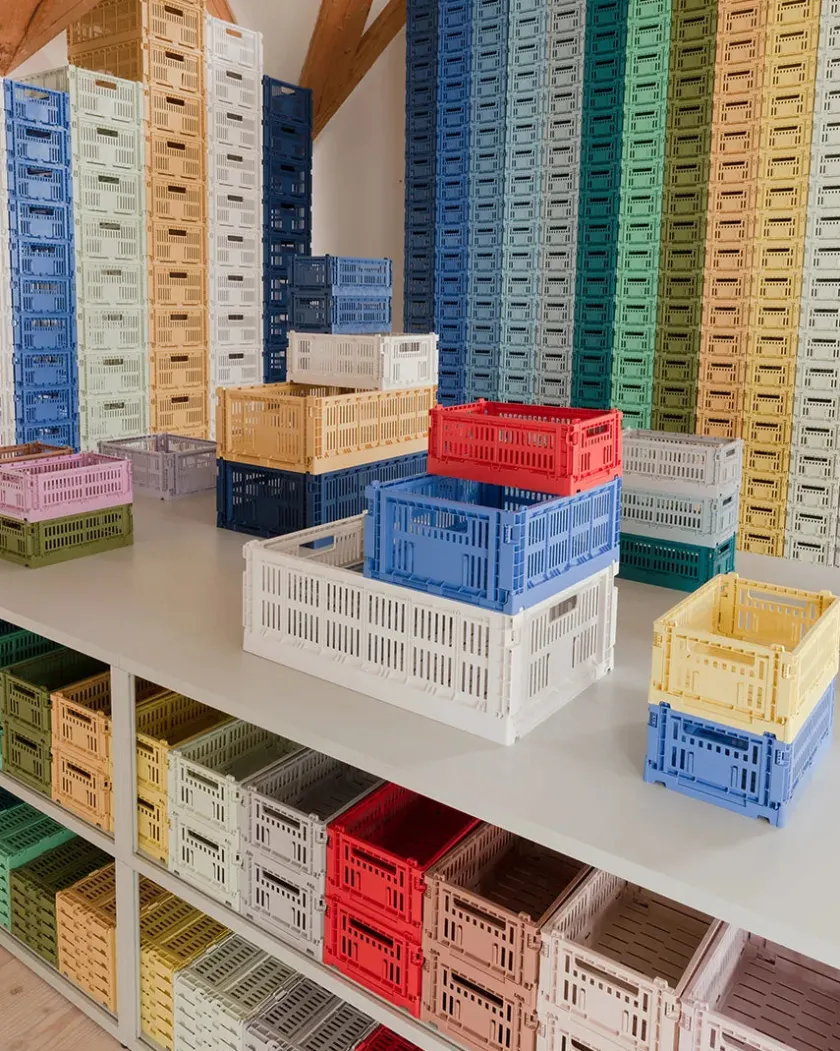 HAY Colour crate S, light grey fra>Børn Gaver|Gaver Til Børn