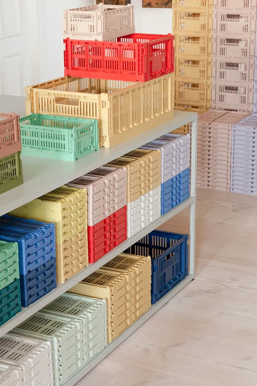 HAY Colour crate S, light grey fra>Børn Gaver|Gaver Til Børn