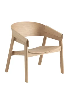 Muuto Cover Lounge Chair, oak fra> Loungestole|Lænestole