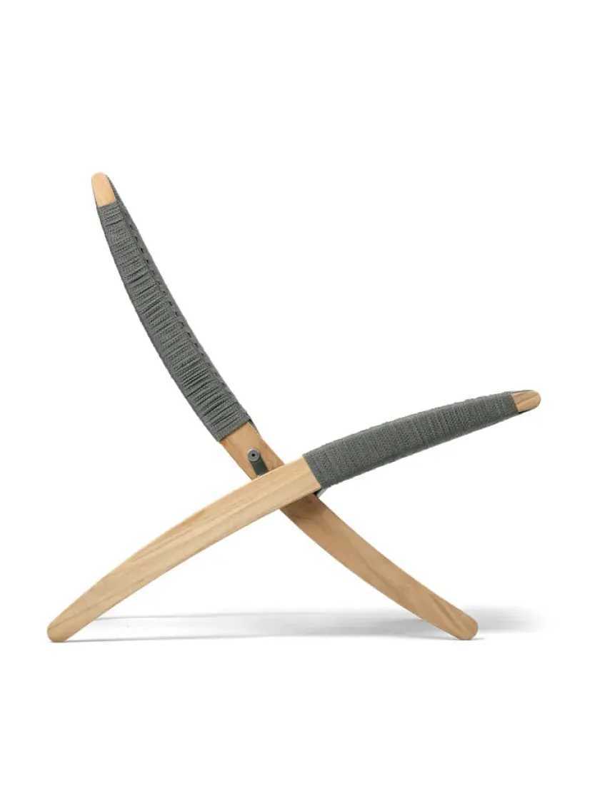 Carl Hansen & Søn Cuba Outdoor, Charcoal fra> Udendørs Loungemøbler|Havestole