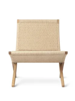 Carl Hansen & Søn Cuba Stolen med Papirgarn fra> Loungestole|Lænestole