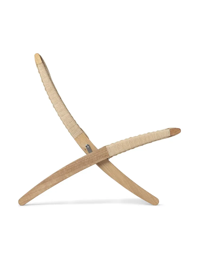 Carl Hansen & Søn Cuba Stolen med Papirgarn fra> Loungestole|Lænestole