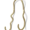 Ferm Living Curvature Double Hook fra> Knagerækker|Entrémøbler