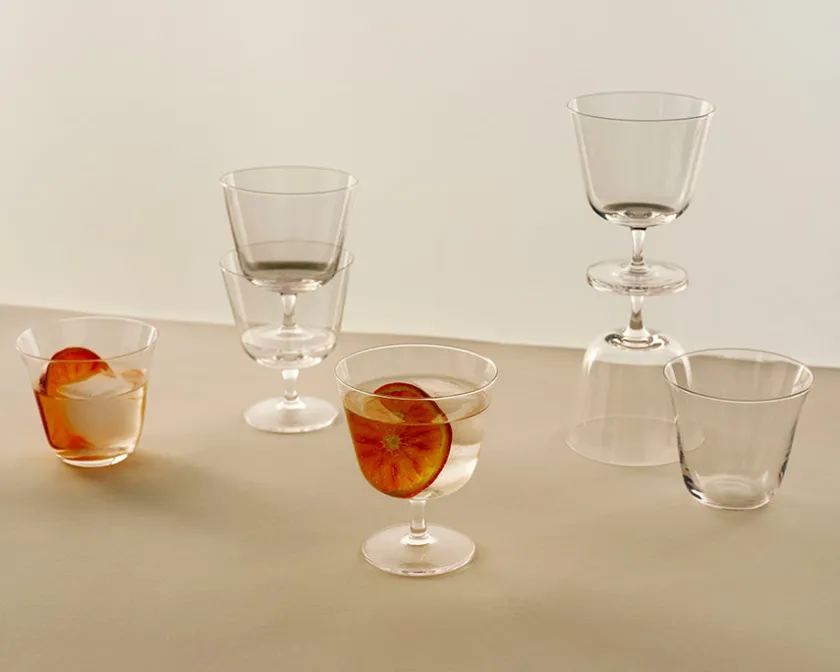 HAY Curve Tumbler Glass fra> Service