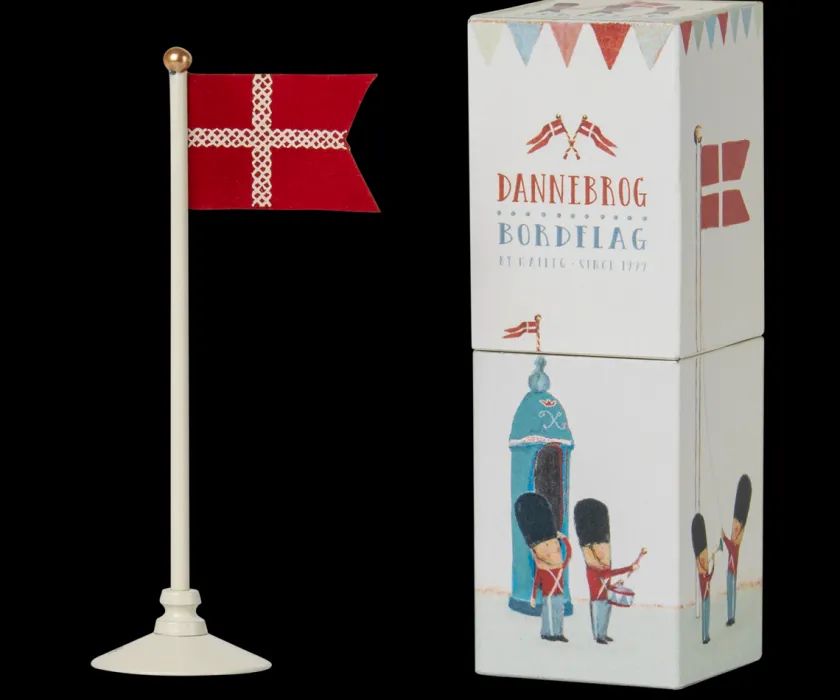 Maileg Dannebrog, Bordflag - Small fra>Børn Gaver|Gaver Til Børn