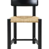 GUBI Daumiller Side Chair, black pine fra> Spisebordsstole