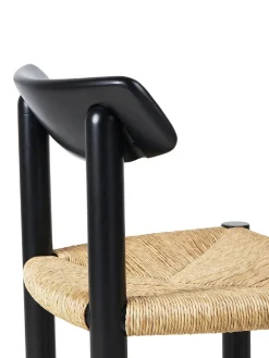 GUBI Daumiller Side Chair, black pine fra><noscript><img width=