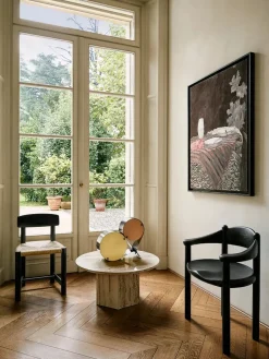 GUBI Daumiller Side Chair, golden pine fra><noscript><img width=