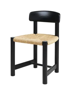 GUBI Daumiller Side Chair, golden pine fra><noscript><img width=