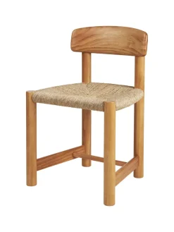 GUBI Daumiller Side Chair, golden pine fra><noscript><img width=