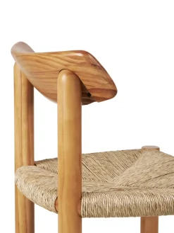 GUBI Daumiller Side Chair, golden pine fra><noscript><img width=