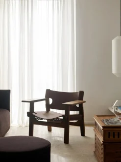 Fredericia Furniture Den Spanske Stol i cognac læder, eg olie af Børge Mogensen><noscript><img width=