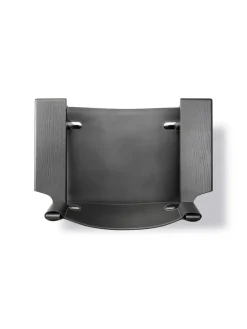 Fredericia Furniture Den Spanske Stol i sort læder, røget eg olie af Børge Mogensen><noscript><img width=