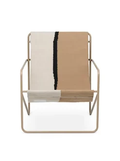 Ferm Living Desert Lounge Chair, cashmere fra> Lænestole
