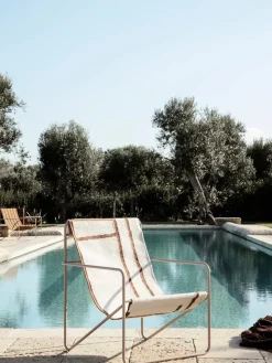 Ferm Living Desert Lounge Chair, cashmere fra><noscript><img width=