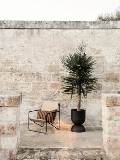 Ferm Living Desert Lounge Chair, sort fra> Lænestole