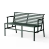 Nine Dining Bench, grøn fra 19 Outdoors> Havebænke