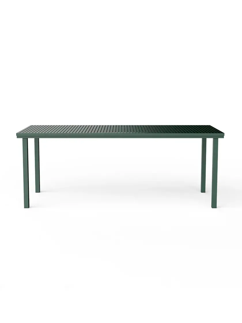 Nine Dining Table 200,5 x 90 cm, grøn fra 19 Outdoors> Haveborde