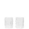 Ferm Living Doodle Glasses Tall, sæt á 2 stk. fra> Service