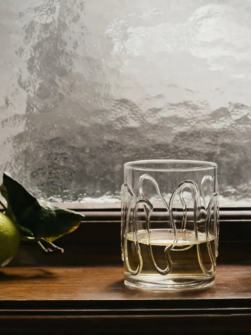 Ferm Living Doodle Glasses Tall, sæt á 2 stk. fra> Service