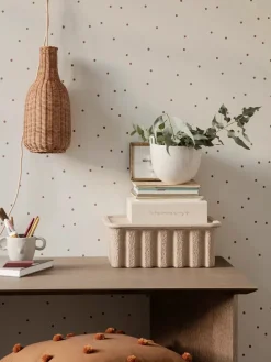 Ferm Living Dot Tufted pude fra> Puder Og Plaider|Puder