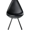 Fritz Hansen Dråben Black Edition af Arne Jacobsen> Spisebordsstole