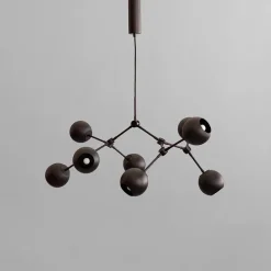 101 Copenhagen Drop Chandelier Globe, Mini, Burned Black fra><noscript><img width=
