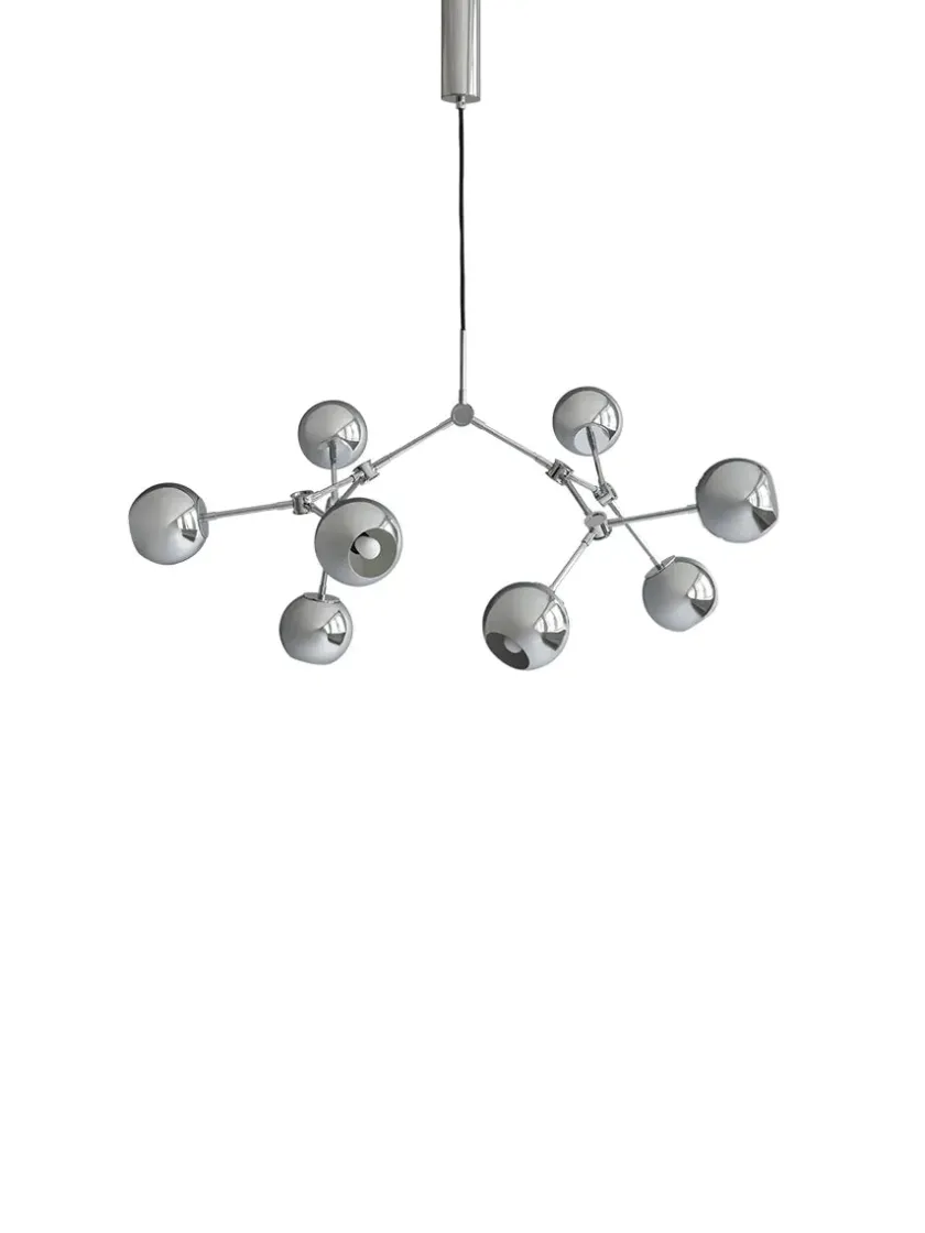 101 Copenhagen Drop Chandelier Globe, Mini, Burned Black fra> Lysekroner|Spots