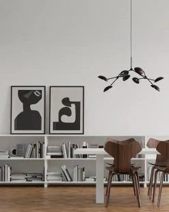 101 Copenhagen Drop Chandelier, mini burned black fra><noscript><img width=