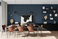 101 Copenhagen Drop Chandelier, mini burned black fra><noscript><img width=