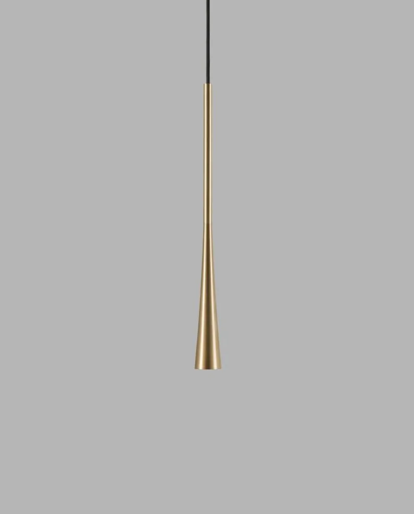 Light Point Drop S1 pendel i messing fra> Spots|Pendler